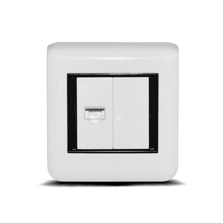 پریز شبکه CAT6 خیام الکتریک مدل گرند